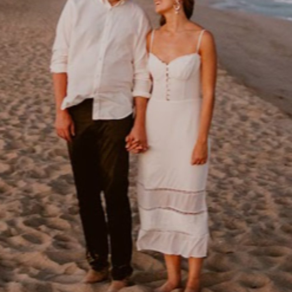 Reformation White Dress